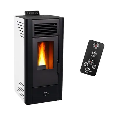 Produktbild von Luft- Pelletofen Anita 11,6 kW Sannover weiß