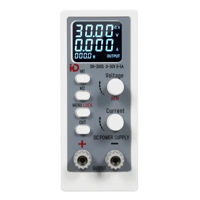 Obrázok produktu pre Napájací zdroj jednosmerného prúdu, variabilný, 30 V, 5 A, 150 W, 4-digitálny LED displej, presne nastaviteľný, regulovaný spínaný zdroj, digitálny s nastavením pomocou gombíka enkodéra