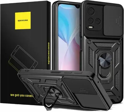 Obrázek produktu pro Pouzdro na telefon SPACECASE Camring pro Vivo Y21s Černá