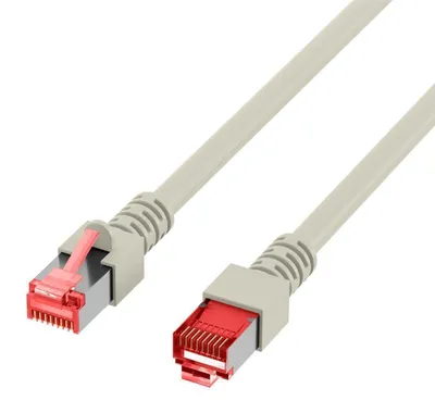 Produktbild von EFB RJ45 Patchkabel S/FTP, Cat.6, LSZH, 25m, grau