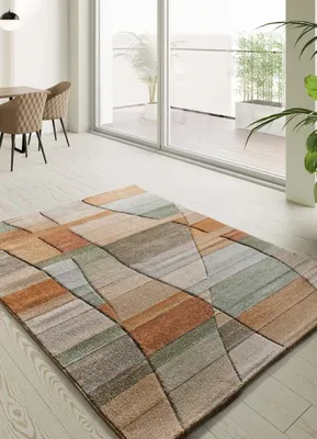 Produktbild von ATTICGO Kurzflorteppich SORA Abstrakt in Mehrfarbig, 160x230 cm