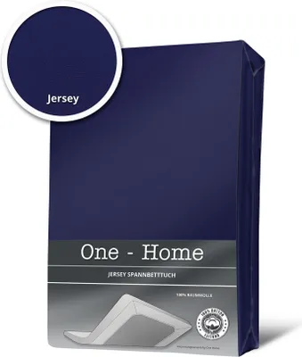 Produktbild von Topper Spannbettlaken Bettlaken navy marine blau 180x200 cm - 200x200 cm Jersey