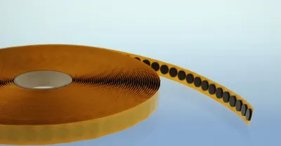 Produktbild von 50 CD Klebepunkte Hartschaumpunkte Haltepunkte schwarz