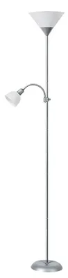 Produktbild von Rabalux 4064, Chrom, Weiß, Wohnzimmer, Studie, IP20, E27, 1 Glühbirne(n), 125 W