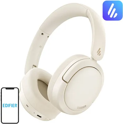 Image de Casque sans fil Edifier W800Bt Pro, Anc (Beige)