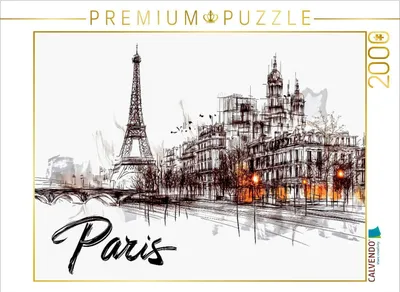 Produktbild von CALVENDO Puzzle Paris | 2000 Teile Lege-Größe 90x67cm Foto-Puzzle für glückliche Stunden