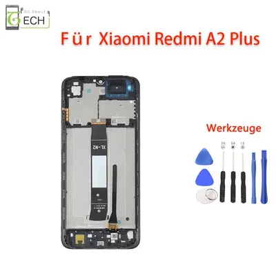 Produktbild von Für Xiaomi Redmi A2 / A2 Plus LCD Display mit Rahmen Touchscreen Bildschirm