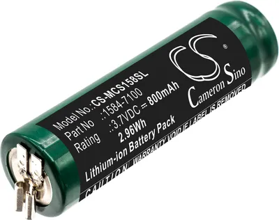 Obrázek produktu pro TECHTEK Baterie kompatibilní s [Moser] ChromStyle 1584 nahrazuje 1584-7100