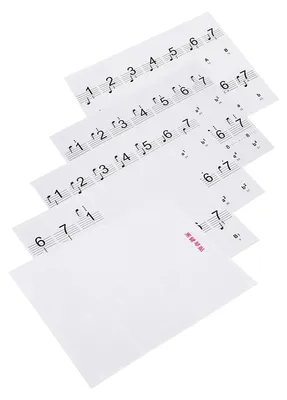 Obrázek produktu pro Odnímatelná elektronická klávesnice s 88 klávesami Poznámka: bílé samolepící štítky (průhledné)