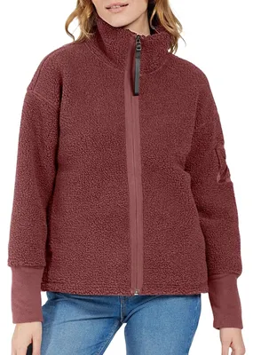 Produktbild von Didriksons Mella 3 - Damen Fleecejacke, Größe:42, Farbe:old rust