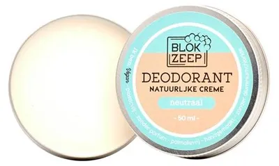 Produktbild von Blokzeep Deodorant-Creme - Neutral 50 ml