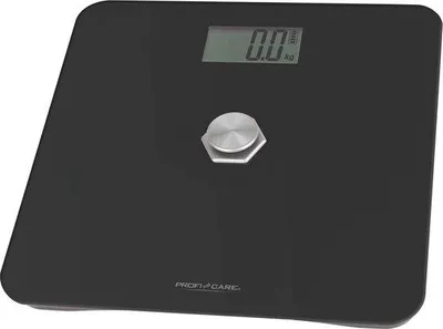 Productafbeelding van Digitale personenweegschaal zonder batterij - Meetbereik van 5 gram tot 180 kg, met groot LCD-display en kinetische energie
