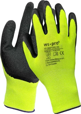 Produktbild von WS-Pro Hi-Grip HVL Arbeitshandschuhe Größe 9, 120 Paar