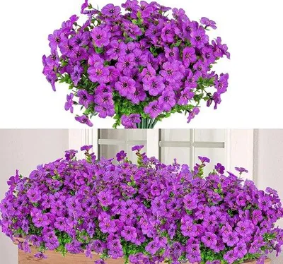 Produktbild von Famanu Kunstblumen UV-beständig - Lila