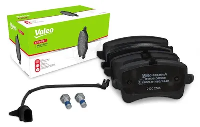Produktbild von Bremsbelagsatz Scheiben hinten 17,3 mm VALEO für u.a. AUDI A7