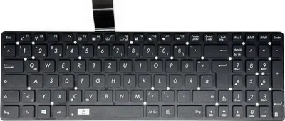 Imagen del producto de TECLADO - Teclado sin marco, versión 2, compatible con ASUS F751LB, F751SJ