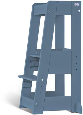 Produktbild von tiSsi® Entdeckerturm / Lernturm FELIX mitwachsend, Tissi:Taubenblau