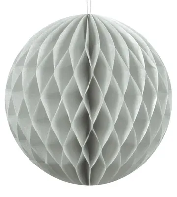 Immagine prodotto di Palla a nido d'ape 10 cm grigio chiaro