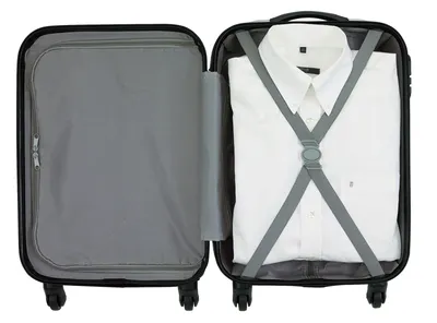 Produktbild von Handgepäck 55x35x20cm Trolley Pink Bordgepäck 29L Kabinengepäck 2,6kg Bordkoffer