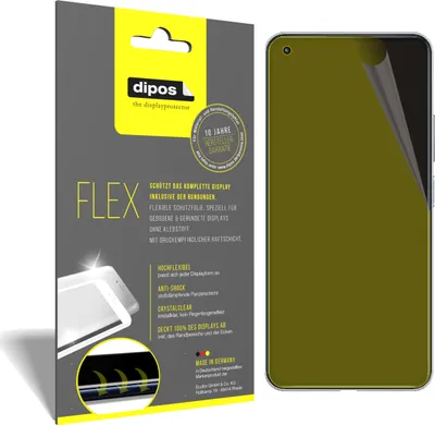 Obrázek produktu pro 3x ochranná fólie pro Xiaomi 11 Lite 5G NE, 100% pokrytí displeje, dipos Flex