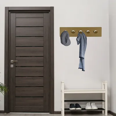Obrázok produktu pre Wallity, Sukufe, kovový nástenný háčik, viacfarebný, 100 % KOV, 47,5 x 11 cm