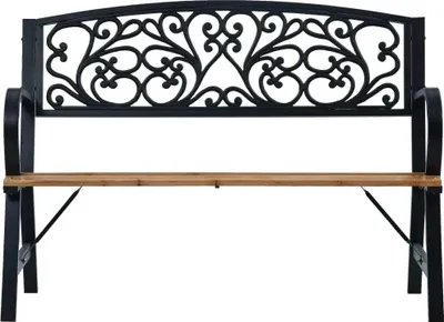 Zdjęcie produktu dla Ławka Ogrodowa, 120 Cm, Drewno Lumarko!