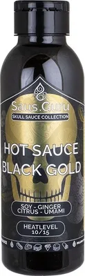 Obrázek produktu pro BBQ grilovací omáčka Black Gold HOT 500ml