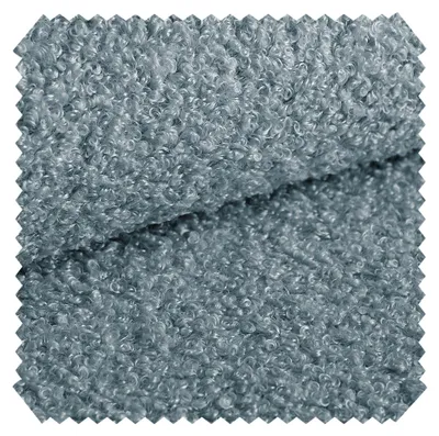 Immagine prodotto di novely® CENTRO: Tessuto bouclé, morbido e voluminoso, idrorepellente, ideale per imbottiture. Venduto al metro. Lunghezza: 1 metro lineare. Colore: 09 Blu
