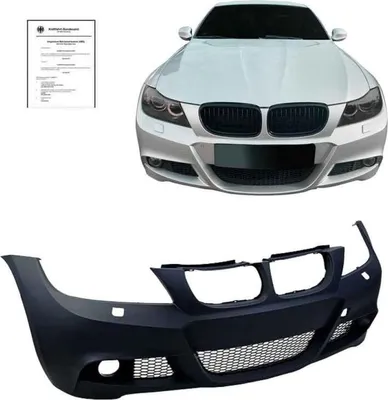 Produktbild von Sport Stoßstange vorne PDC SRA ABE* paßt für BMW 3er E90 E91 Facelift LCI