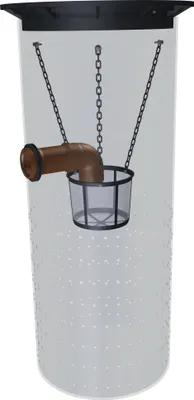 Produktbild von GreenLife Sickerschacht 500 Liter aus hochwertigem Kunststoff; G0003700