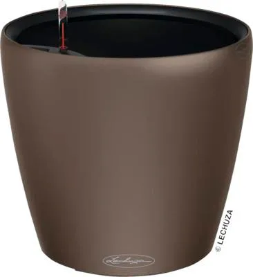 Produktbild von Pflanztopf Lechuza Classico Color LS Kunststoff Ø 43 cm H 39,5 cm muskat inkl. Erdbewässerungsystem