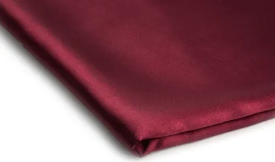 Produktbild von Satin Dünn mit Elasthan Bordeauxrot 50 x 150 cm