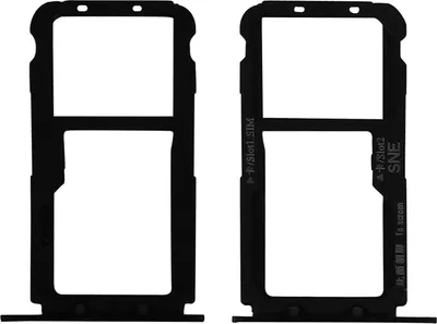 Produktbild von Clappio, Ersatzteil SIM- und Micro-SD-Kartenhalter für Huawei Mate 20 Lite, Schwarz