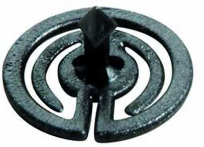 Produktbild von Steckklip PinZack VE=100 Stück schwarz