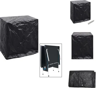 Obrázok produktu pre vidaXL Obal na záhradný nábytok a stoly na stolný tenis 160x55x182 cm - Ochranné kryty na záhradný nábytok