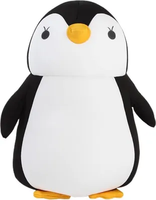 Imagen del producto de Almohada para el cuello 2 en 1, diseño en forma de U, diseño de pingüino, tamaño de viaje, ideal para el coche y para acampar