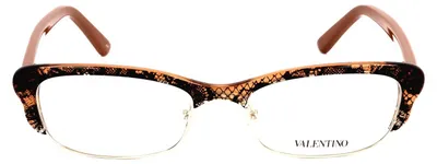 Zdjęcie produktu dla Okulary damskie Valentino V2117 Brown lace 52/17/135