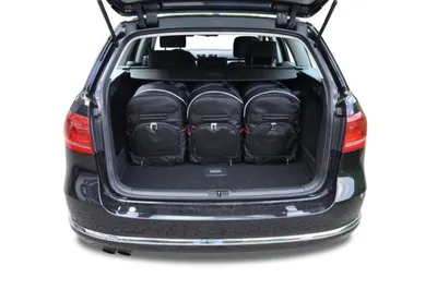 Produktbild von Vw Passat Alltrack 2010-2014 Kofferraumtaschen Set 5 Stk