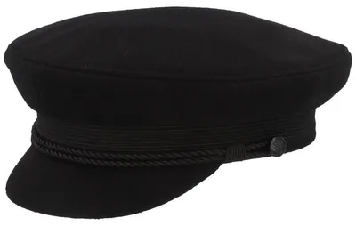 Balke Original Elbsegler Mütze aus Tuchstoff in schwarz