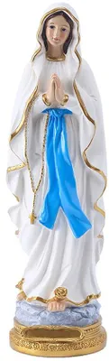Image de Figurine de la Sainte Vierge de 39 cm, cadeau catholique, décoration d'intérieur