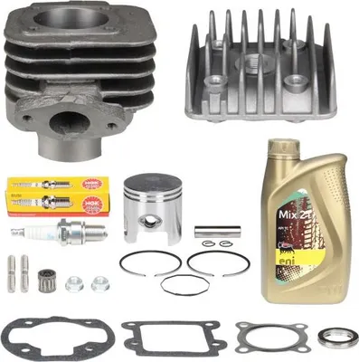 Obrázek produktu pro Sada válců + hlava 70cc 47mm LARGE pro Minarelli AC vertical Yamaha BWS / MBK Booster / Aprilia Amico SR