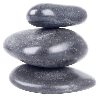Produktbild von Insportline Lavasteine, Flusssteine, 6-8 cm - 3 Stück