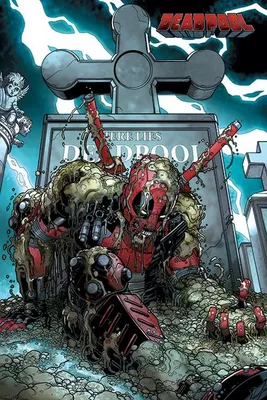 Zdjęcie produktu dla Deadpool – Grób – 61 x 91,5 cm – Plakat