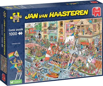 Produktbild von Jan van Haasteren - Celebrate Pride! - 1000 Teile, 1000 Stück(e), Humor, 12 Jahr(e)