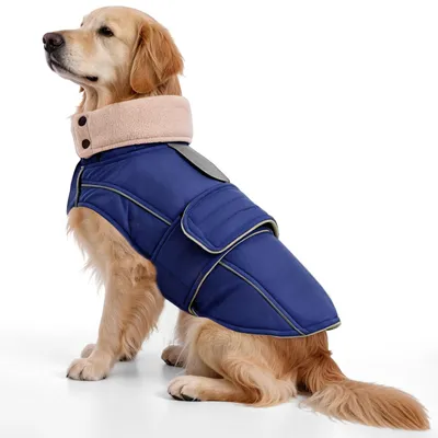 Winterjacke für Hunde, wasserdicht, 3XL, reflektierend, winddicht