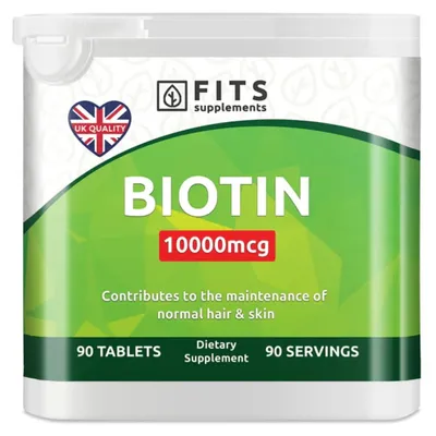 Immagine prodotto di Biotina 10.000 mcg, 90 compresse
