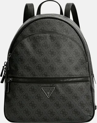 Produktbild von Guess Manhattan Frauen Rucksack mit Fronttaschen Kohle – EINHEITSGRÖSSE / Kohle