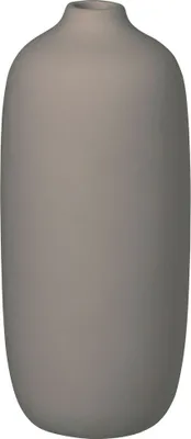 Produktbild von Blomus Ceola Vase, Dekovase, Blumenvase, Keramik, Satellite, H 18 cm, Ø 8 cm, 66242