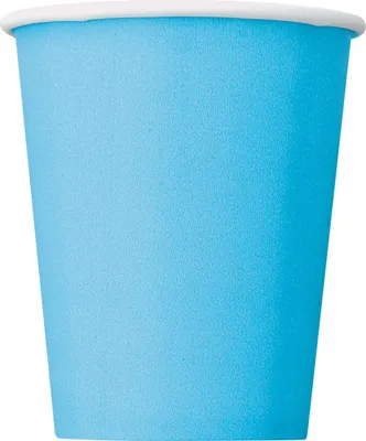 Obrázek produktu pro Unique Party 30902, 270 ml, Papír, Modrá, 8 kusů