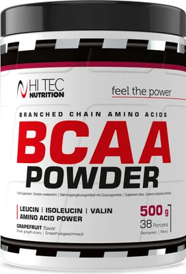 Produktbild von HI TEC Nutrition BCAA Powder - 500g   Grapefruit
